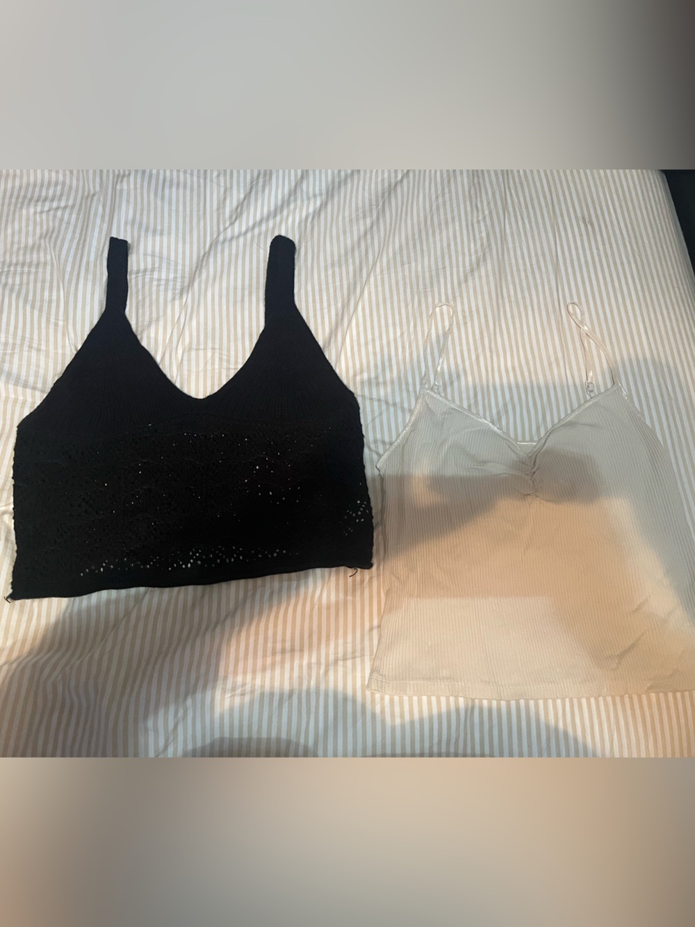 2 crop tanks